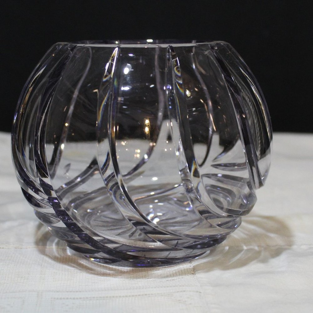 Vintage purple rose bowl
